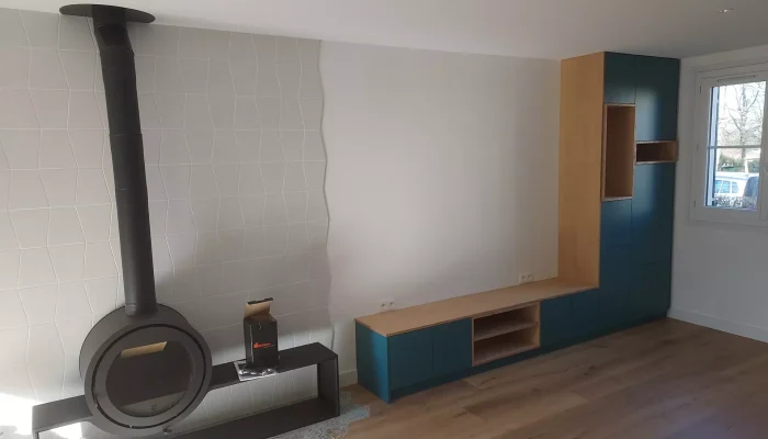 Réalisation d'un placard à Nantes par l’ATELIER POMPIERRE