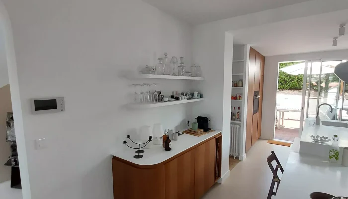 Réalisation d'une cuisine sur mesure à Nantes par l’ATELIER POMPIERRE