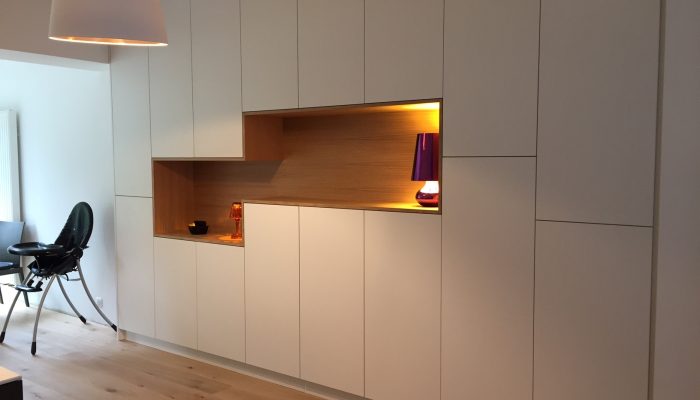 Réalisation d'une bibliothèque à Nantes par l’ATELIER POMPIERRE