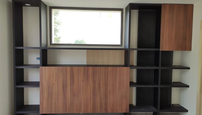 Réalisation d'un placard à Nantes par l’ATELIER POMPIERRE