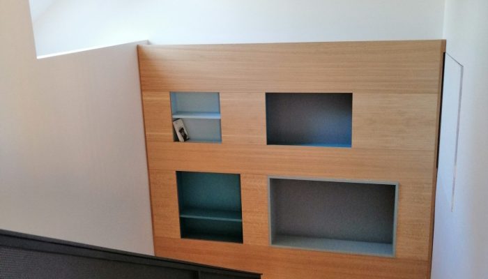 Réalisation d'un placard à Nantes par l’ATELIER POMPIERRE