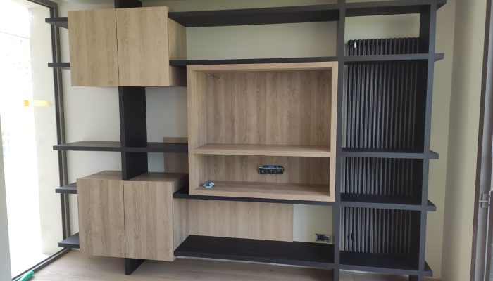 Réalisation d'un placard à Nantes par l’ATELIER POMPIERRE