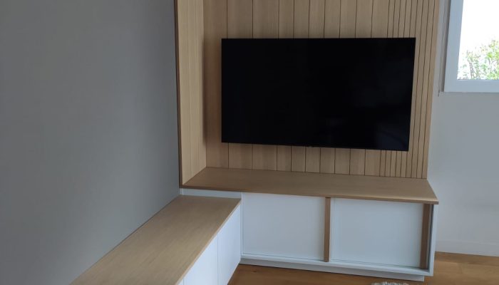 Réalisation d'un placard à Nantes par l’ATELIER POMPIERRE