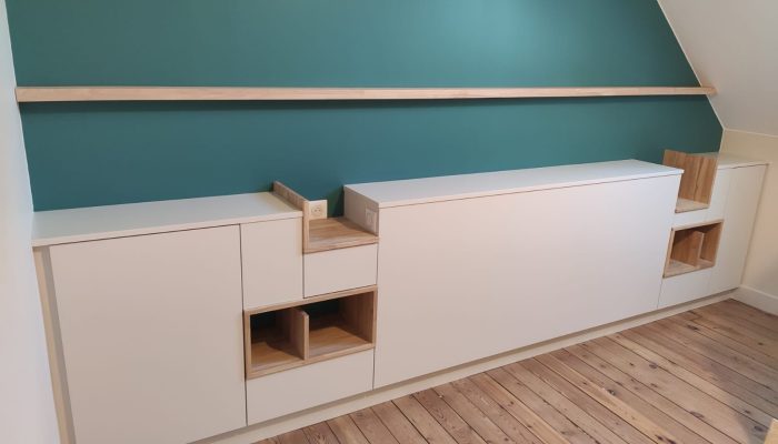 Réalisation d'un placard à Nantes par l’ATELIER POMPIERRE
